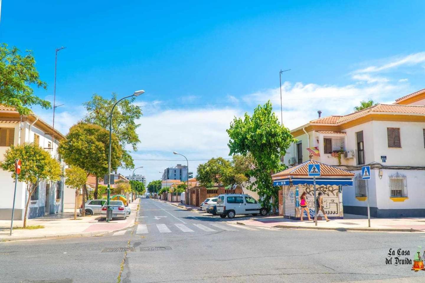 말라가 La Casa Del Druida 아파트 외부 사진